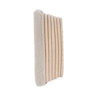 Gsha Rectangle Rattan Banneton Bread Proofing Basket Brotform W/Removable Lining Tool N3