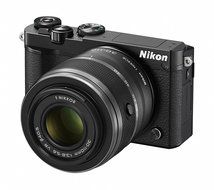 Nikon 1 J5 double zoom lens kit [black]- International Version (No Warranty) N2