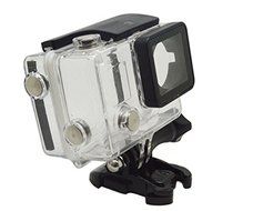 ProGear Clear Waterproof Housing With Buckle Mount And Knob For GoPro Hero 3+ LCD Version 30 Meter Rating N4