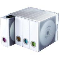 ATLANTIC 96635495 96-Disc Album Cube (White) consumer electronics