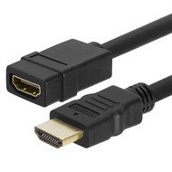 Cmple - HDMI Extension Cable Male-Female (Gold Plated Connectors) - 1.5ft N3