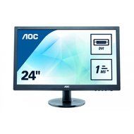 Aoc Monitors E2460SD TFT Active Matrix LED Monitor, 24 in. N2