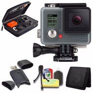 GoPro HERO+ LCD + Case for GoPro HERO4 and GoPro Accessories + 6pc Starter Kit Bundle