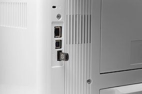 HP Monochrome LaserJet Pro M501dn w/ HP JetAdvantage Security, (J8H61A#BGJ) N4