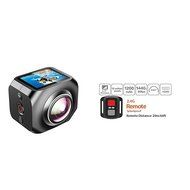 Ausek AT-360H 360 Degree Panorama Action Video Camera 220&deg; Fisheye Wide-angle Lens Full HD 1440P 1080P 30FPS Sports... N6