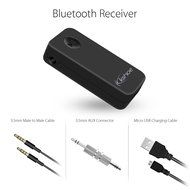 Kshioe Bluetooth 4.1 Audio Music Receiver A2dp Wireless Adapter with 3.5mm Hands Free Calling for Iphone, Cellphone... N8
