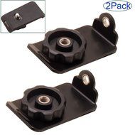 Amartshows 2 Pack Metallic Camera Quick Release Strap Mount Plate - Rapid Mounting Plate with Tripod Mount for... N2