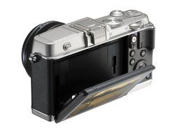 Olympus E-P5 17mm f1.8 and VF-4 16.1 MP Compact System Camera with 3-Inch LCD (Silver with Black Trim) - International... N16