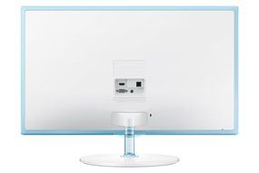 Samsung Simple LED 27-Inch Monitor, White with Blue TOC Finish N2