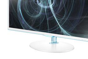 Samsung Simple LED 27-Inch Monitor, White with Blue TOC Finish N3