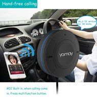 YAMAY&reg; Wireless Bluetooth Adapter Receiver 2 in 1 for Car Radio TV Home Stereo PC Headphones Speakers APTX with... N18