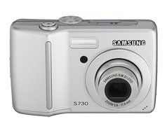Samsung Digimax S730 7.2MP Digital Camera with 3x Advance Shake Reduction Optical Zoom (Black) N5