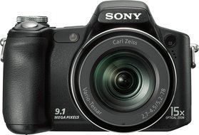 Sony Cyber-shot DSCH50 9.1 MP Digital Camera with 15x Optical Zoom with Super Steady Shot N2