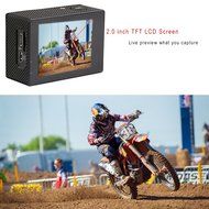 WiMiUS Q1 4K Wifi 130ft Waterproof Action Camera With 16 MP,170&deg; Wide Angle, 2.0'' LCD Screen+20 All In One Kit... N2