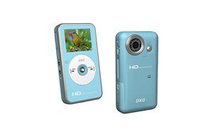 DXG 567VP 5.0MP HD Camcorder with 2.0-Inch Hi-Res LCD and 2x Zoom (Pink) (Discontinued by Manufacturer)