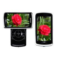 MARVUE V80 FHD Digital Video Recording 1080P Camcorder Blue-Ray Touch Button 3.5 Inch HD Screen (RED)