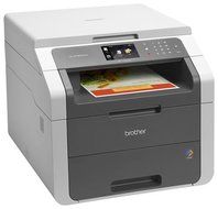 Brother - HL-3180CDW Wireless Color All-In-One Laser Printer - White/Gray N2