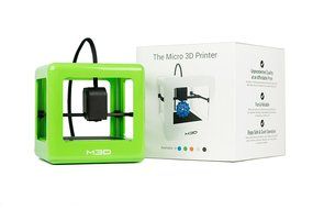 The Micro 3D Printer Retail Edition - [Clear] Auto-calibrating 3D Printer, Assorted 3D Ink - 1 Spool, 1.75mm,... N26