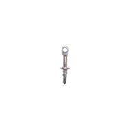 PLATINUM TOOLS Eye Lag Screw with 2&quot; Overall Self Drill, 1/4&quot; Hole, &amp; 3/4&quot; Thread / JH941-...