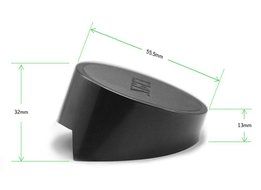 Alpharan Bluetooth Music Receiver NBEI BMR-01B Wireless Speaker Color Black N4