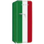 Smeg FAB28UITR1 24&quot; Freestanding All Refrigerator with 9.22 cu.ft. Capacity, in Italian Flag Color