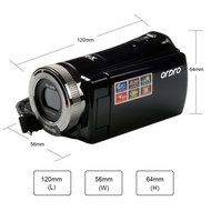 Ordro High Definition Video Camcorders HD 1280x720P 16x Digital Zoom 16.0 Mega Pixels DV-108 (Red) N6