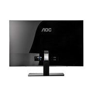 AOC - 27&quot; Widescreen Flat-panel IPS LED Hd Monitor - Piano Black/silver N5