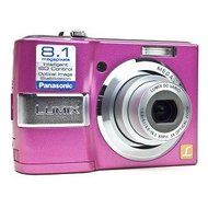 Panasonic Lumix DMC-LS80 8.1MP 3x Optical/4x Digital Zoom Camera (Pink)