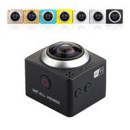 Sansnail Waterproof Sports Action Camera 360 Degree Panoramic 8MP and 1080P HD With 1.5 inch LCD Screen (Black) N4