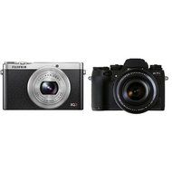 Fujifilm XQ2 Silver with X-T1 XF18-135mm Lens Kit