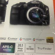 Sony A3000, ILCE-3000, ILCE-3000B, 20. 1MP Interchangeable Lens Camera Black (Body) 32GB Package 2