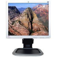 19&quot; HP L1950 DVI Rotating LCD Monitor w/USB Hub (Black/Silver) - Rotates to Portrait or Landscape... N3