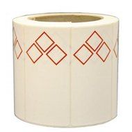 4.3125" x 8.375" - GHS Stock Thermal Transfer Labels, 3 Symbol Roll, Paper, Roll of 500 -COM-LB-GHS3