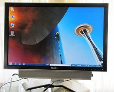 LCD MONITOR DELL,2009WT, VGA &amp; DVI, 20 LCD, BLACK, REGULAR STAND