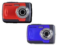 iON Cool-iCam s1000 (Blue) + iON Cool-iCam s1000 (Red) 8MP Waterproof Digital Camera with 4x Digital Zoom and... N3