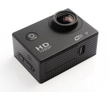 OURSPOP OP-W8 1080P Waterproof Wi-Fi Sports Action 12 MP Video Camera, 1.5&quot; LTPS for Biking, Racing, Black N3