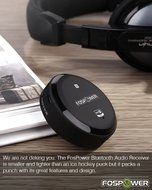Bluetooth Receiver, FosPower NFC-Enabled Bluetooth 4.0 Wireless Audio Receiver with aptX for Home Audio Music... N4