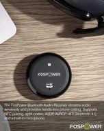 Bluetooth Receiver, FosPower NFC-Enabled Bluetooth 4.0 Wireless Audio Receiver with aptX for Home Audio Music... N5