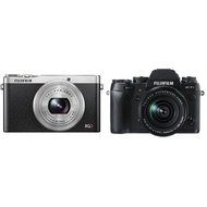 Fujifilm XQ2 Silver with X-T1 XF18-55mm Lens kit