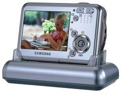 Samsung Digimax i5 5MP Digital Camera with 3x Optical Zoom (Silver) N6