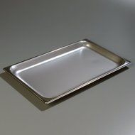 Carlisle 607001 Stainless Steel 18-8 DuraPan Light Gauge Full Size Anti-Jam Food Pan, 4.2 quart Capacity, 1" x... N2
