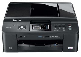Brother Printer MFCJ625DW Wireless Color Photo Printer with Scanner, Copier and Fax N3