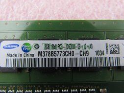 2GB 1RX8 DDR3 PC3 10600MHZ