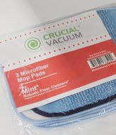 Crucial Vacuum Crucial Vacuum Washable and Reusable Microfiber Mop Pads Fit these Automatic Hard Floor Cleaners... N6