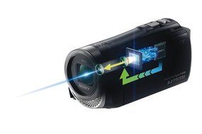 Sony HDRCX455/B Full HD 8GB Camcorder (Black) N9