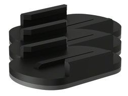 Xcel Flat Adhesive Mounts Black