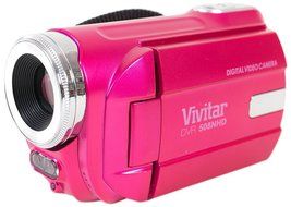 Vivitar Dvr508 High Definition Digital Video Camcorder with 1.8" LCD Screen with 4x Digital Zoom (Pink) N2
