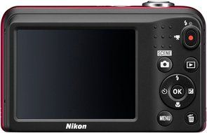 Nikon Coolpix L29 16.1 MP Point and Shoot Camera with 5x Optical Zoom (Red) N5