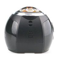 Fxexblin Waterproof Wireless 4K 360 Degree Action Panoramic Camera Sports Action VR 3D Panorama Camera with WiFi... N4