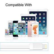 Unique Heavy Flat Charging Cable, Charger(TM)[2pcs 10ft]High Speed Data Transfer Cable For iPhone 6S 6S Plus iPhone... N24